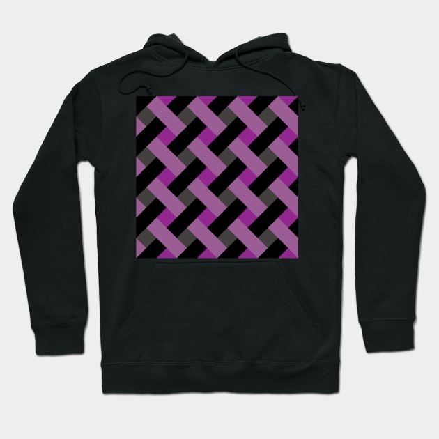 'Zagga' - in Purple, Lilac, Grey and Black Hoodie by sleepingdogprod